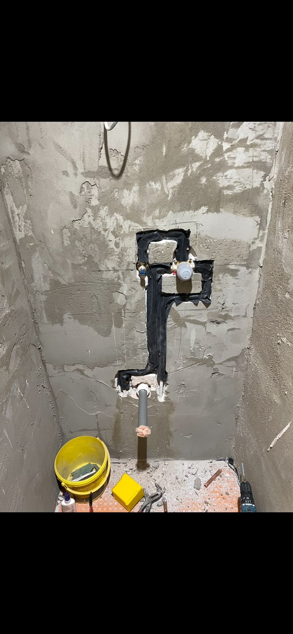 Concealed Pipe Prep